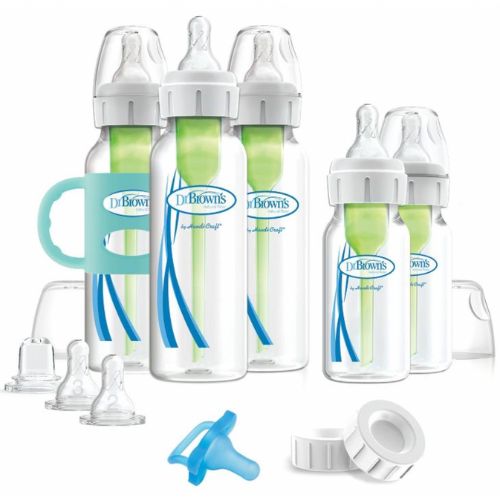 Dr. Brown's Options+ Anti-Colic Baby Bottle Essentials Gift Set - 0-6 Months