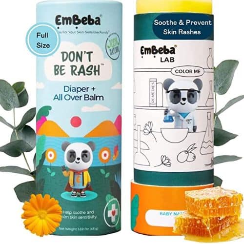 EmBeba Natural Diaper Rash Cream for Kids with Sensitive Skin